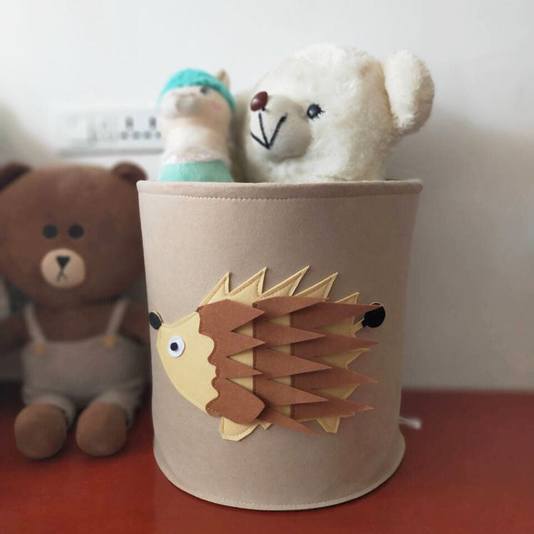 Cartoon Felt Storage Basket