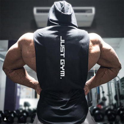 Fitness Loose Hooded Vest