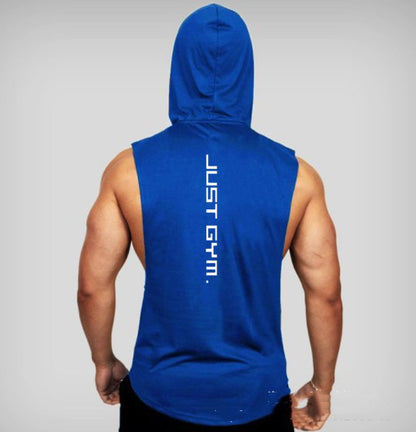 Fitness Loose Hooded Vest