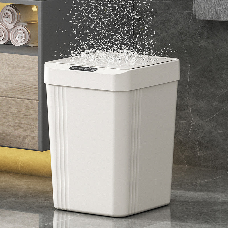 Automatic Smart Induction Trash Can With Lid