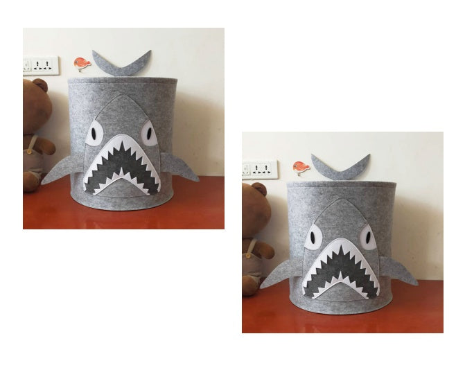 Cartoon Felt Storage Basket